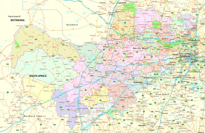 North West Map by MapStudio | Avenza Maps