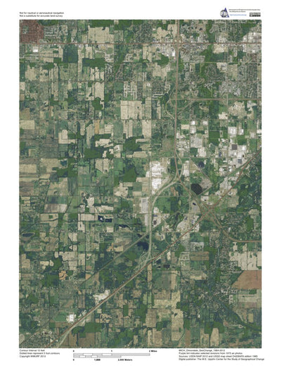 MI-Dimondale: GeoChange 1964-2012 Preview 1