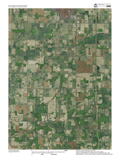 MI-St. Johns: GeoChange 1964-2012 Preview 1