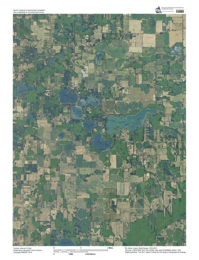 MI-Sister Lakes: GeoChange 1976-2012 Preview 1