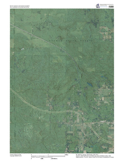 MI-Ogemaw Springs: GeoChange 1961-2012 Preview 1
