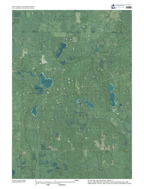MI-Starvation Lake: GeoChange 1982-2012 Preview 1
