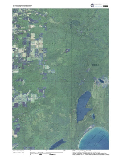 MI-Rice Lake: GeoChange 1951-2012 Preview 1