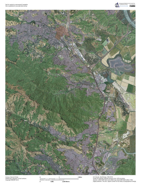 CA-Novato: GeoChange 1952-2012 Preview 1