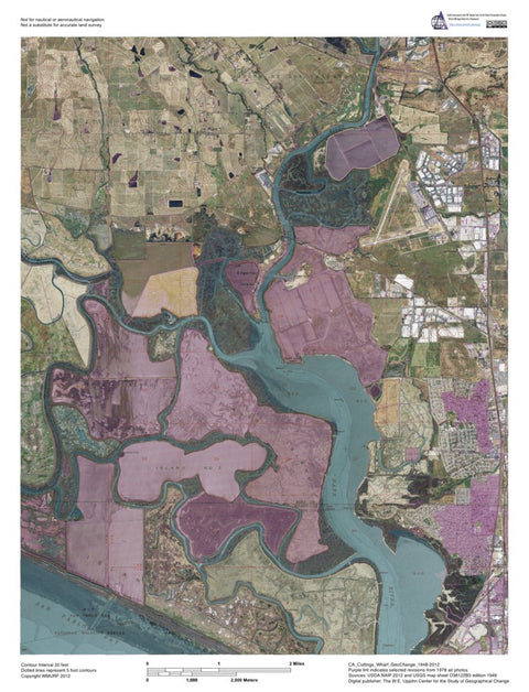 CA-Cuttings wharf: GeoChange 1948-2012 Preview 1