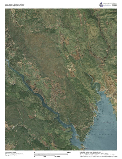 CA-Walter Springs: GeoChange 1957-2012 Preview 1