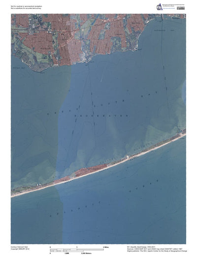 NY-Sayville: GeoChange 1954-2011 Preview 1