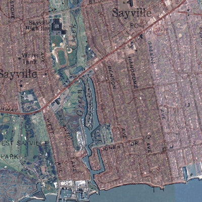 NY-Sayville: GeoChange 1954-2011 Preview 3