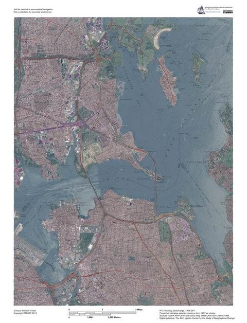 NY-Flushing: GeoChange 1954-2011 Preview 1