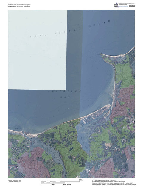 NY-Saint James: GeoChange 1954-2011 Preview 1