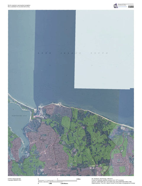 NY-Northport: GeoChange 1940-2011 Preview 1