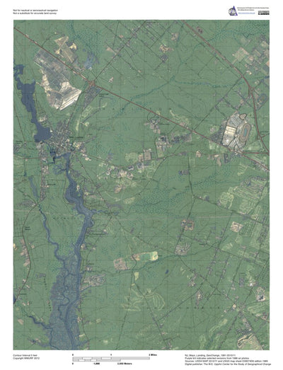 NJ-Mays Landing: GeoChange 1981-2010-11 Preview 1