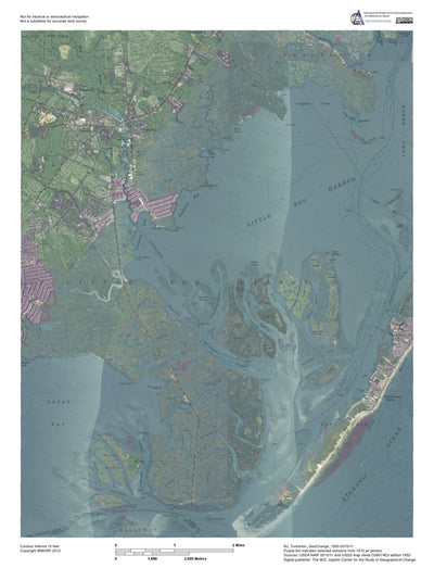 NJ-Tuckerton: GeoChange 1950-2010-11 Preview 1