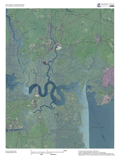 NJ-New Gretna: GeoChange 1950-2010-11 Preview 1
