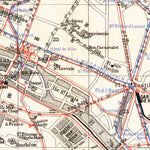 Paris City Map With Tramway and Metro Network, 1910 Preview 3
