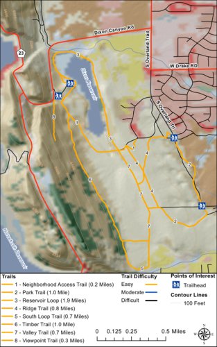 Pineridge Natural Area Map by Walsh Law LLC | Avenza Maps