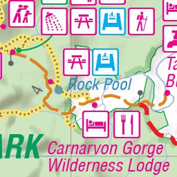Hema - Outback QLD - Carnarvon Gorge inset Preview 2