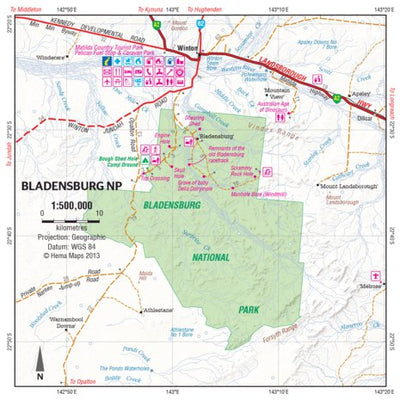 Hema - Outback QLD - Bladensburg NP inset Preview 1