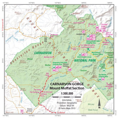Hema - Outback QLD - Mt Moffat inset Preview 1