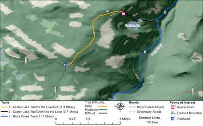 Crater Lake Trail Preview 1