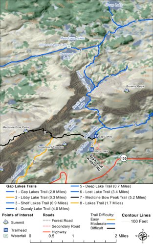 Gap Lakes Trail Preview 1