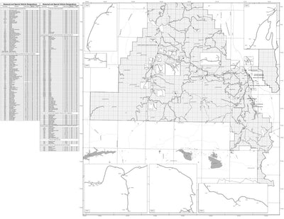Beaverhead - Deerlodge NF MVUM Gravelly 2012 South Half Preview 1