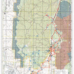 Beaverhead-Deerlodge NF OSVUM Central Pioneer Snowmobile Map Preview 1