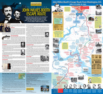 JOHN WILKES BOOTH ESCAPE ROUTE Preview 1