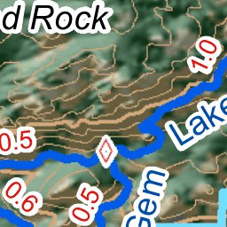 Lumpy Ridge and Cow Creek Map by Walsh Law LLC | Avenza Maps