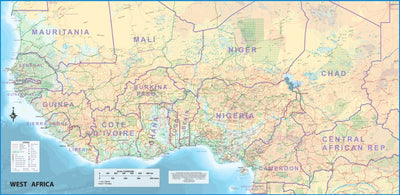 Africa West 1:5,000,000 - ITMB Preview 1