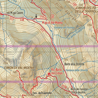 38. Val di Fassa, Catena del Lagorai Preview 3