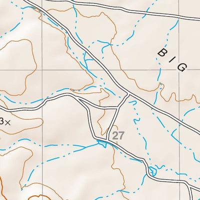Prescott National Forest Quadrangle: TURKEY CANYON NE Preview 2