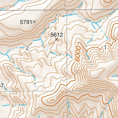 Prescott National Forest Quadrangle: TURKEY CANYON NE Preview 3