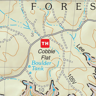 Prescott National Forest Quadrangle: WHITE HORSE LAKE Preview 2