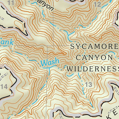 Prescott National Forest Quadrangle: WHITE HORSE LAKE Preview 3