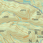 Prescott National Forest Quadrangle: JUNIPER MOUNTAINS Preview 2