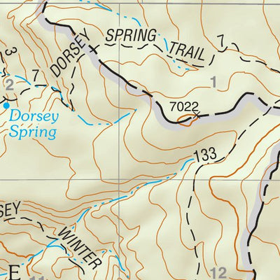 Prescott National Forest Quadrangle: SYCAMORE POINT Preview 2