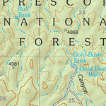 Prescott National Forest Quadrangle: KING CANYON Preview 3