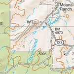 Prescott National Forest Quadrangle: MOUNT JOSH Preview 2