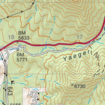 Prescott National Forest Quadrangle: HICKEY MOUNTAIN Preview 2