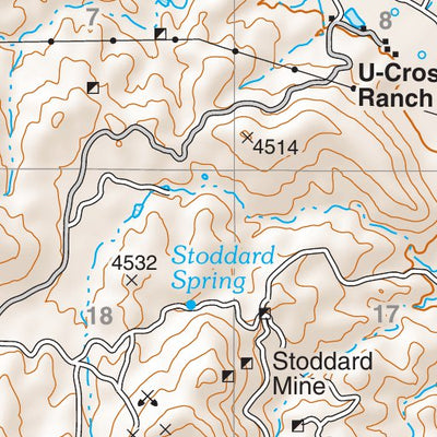 Prescott National Forest Quadrangle: MAYER Preview 2