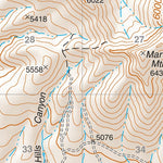 Prescott National Forest Quadrangle: MARTIN MOUNTAIN Preview 3