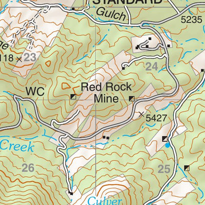 Prescott National Forest Quadrangle: POLAND JUNCTION Preview 3
