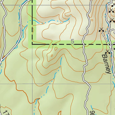 Prescott National Forest Quadrangle: MATTERHORN Preview 2