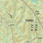 Prescott National Forest Quadrangle: ESTLER PEAK Preview 3