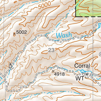 Prescott National Forest Quadrangle: SKULL VALLEY Preview 3