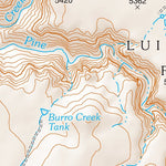 Prescott National Forest Quadrangle: SCRATCH CANYON Preview 3