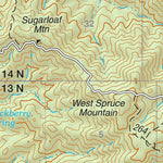 Prescott National Forest Quadrangle: IRON SPRINGS Preview 3