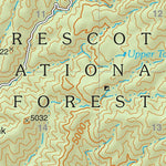 Prescott National Forest Quadrangle: BATTLESHIP BUTTE Preview 2