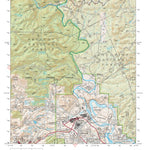 Prescott National Forest Quadrangle: CLARKDALE Preview 1